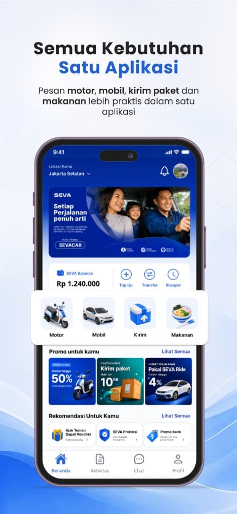 Tentukan Titik Jemput & Tujuan
